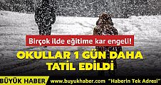 Eğitime kar engeli